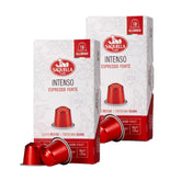 2x Saquella Intenso Cápsulas para Nespresso 